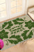 Feblilac Flowers and Plants Baroque Nylon Door Mat