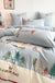 Forest 60 Long-staple Cotton Brushed Four-piece Set All Cotton Pure Towel Embroidery Thickening Bedding