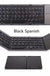 Folding Mini Keyboard Tablet Phone Computer Wireless Foldable Bluetooth Keyboard Multi-Function Button