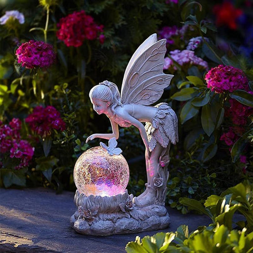 Flower Fairy European-style Creative Home Garden Villa Decoration Handicraft Resin Statue Ornaments