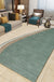 Colorful Bedroom Rug Novelty Color Block Pattern Area Rug Polyester Washable Anti-Slip Carpet