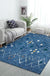 Novelty Living Room Rug in Blue Geometric Diamond Print Rug Polyester Washable Stain-Resistant
Washable Area Rug