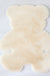 Feblilac Multiple Color Solid Bear Faux Rabbit Fur  Rug Mat