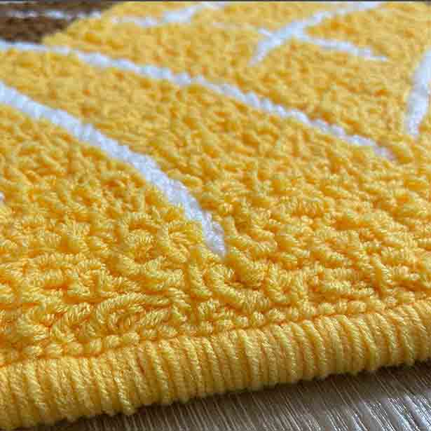 Feblilac Customization Tufted Yarn Bathmat