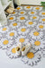 Feblilac White Daisy PVC Coil Door Mat