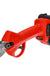 36V 25mm 1.3AH Cordless Electric Branch Scissor 2 Li-ion Batteries Pruning Shear Pruner Electric Pruning Shear (Red)