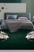 Funky Cheetah Pattern Rug Dark Green Novelty Rug Polyester Washable Anti-Slip Backing Area Rug for Living Room
