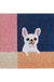 Kids Dog Pattern Rug Multicolor Vinyl Rug Washable Anti-Slip Backing Area Rug for Home Decoration