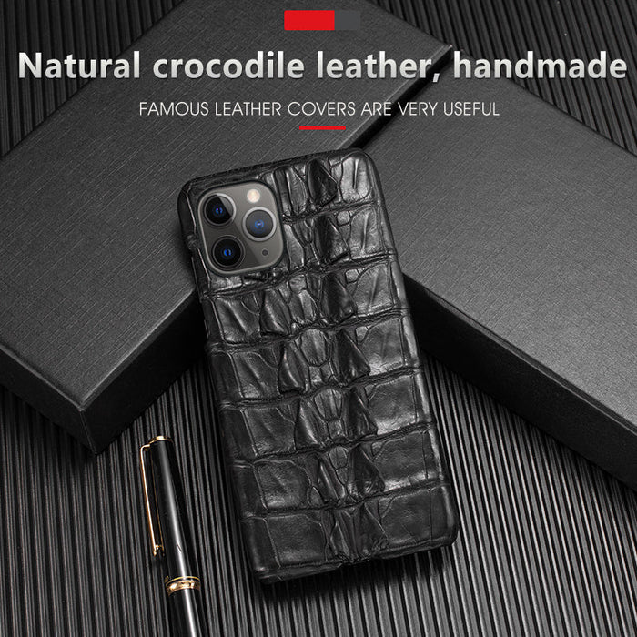 Compatible with Apple , Limited Edition New Half-Pack Anti-Fall Leather Protective Case