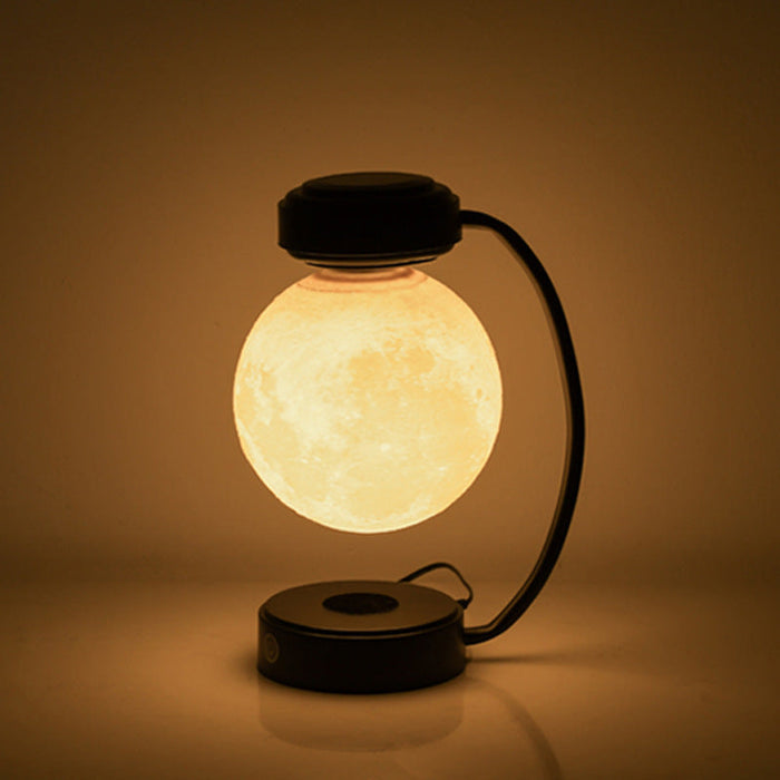 Creative Personality Magnetic Levitation Moon Lamp For home Bedside Table Lamp