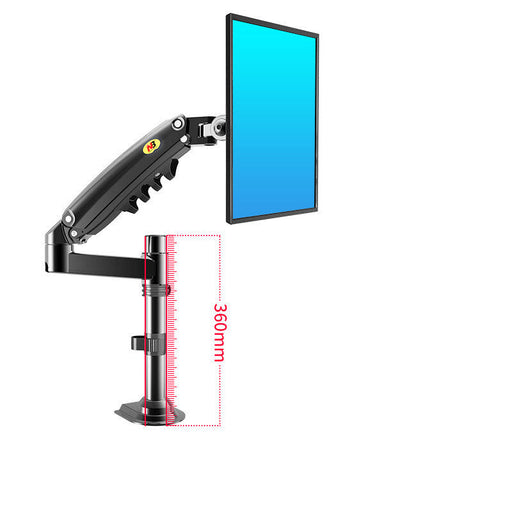 F80 Computer Monitor Stand Desktop Lcd Dual Screen Telescopic Rotating Lifting Desktop Shelf F100A