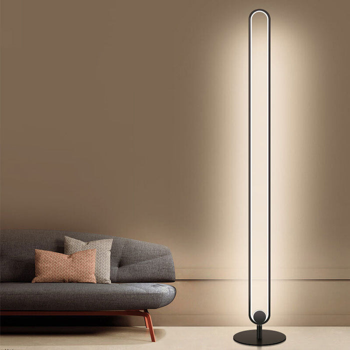 Double Pole Light Luxury Floor Creative Atmosphere Lamp Bedroom Vertical Bedside Creative Eye Protection Lamp