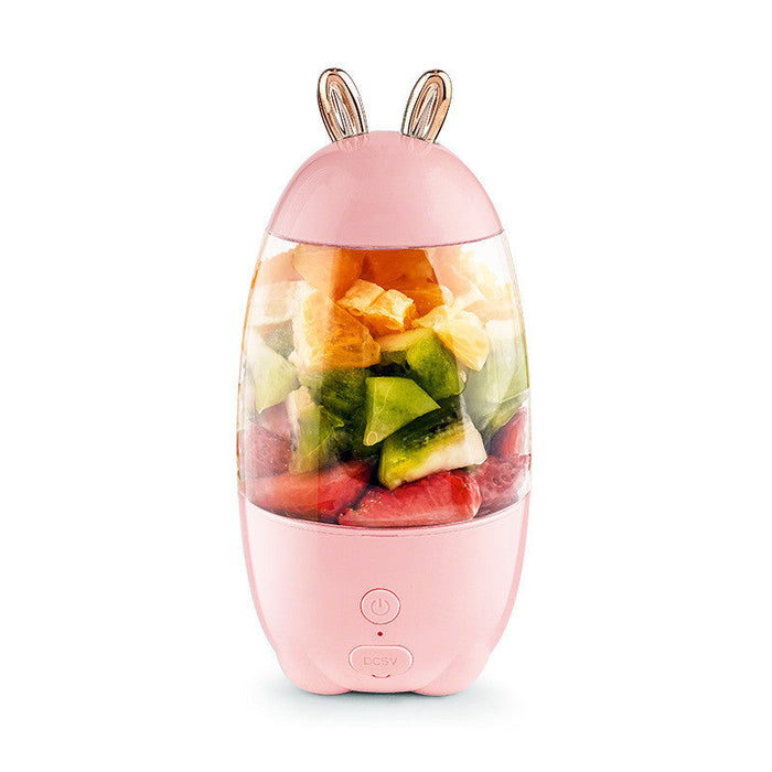 Cute Portable Blender Electric Juicer Home Office Student Juice Machine Multifunctional