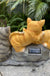 Cute Realistic Resin Animal Cat Solar Light Garden Decoration