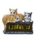 Cute Realistic Resin Animal Cat Solar Light Garden Decoration