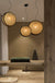 Creative Rattan Retro Lamps For Restaurant Chandelier