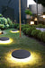 Eco-friendly black stone shape lamp garden Light Led light