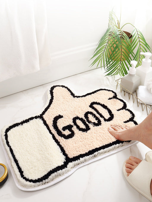 Gesture Shaped Bath Mat