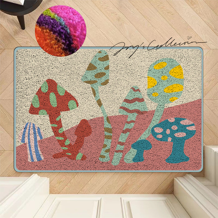 Feblilac Morandi Mushroom Nylon Door Mat