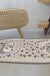 Kids Irregular Bedroom Rug in Yellow and Purple Animal Leopard Print Rug Polyester Non-Slip Backing Area Rug