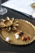 Copper Fruit Plate Snack Bowl Decoration Dining Table Living Room Soft Decoration Crystal Fruit Plate