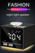 Bluetooth Speaker Colorful Alarm Clock Radio Smart Temperature