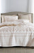 Cotton Retro Classic Solid Color Bedding Three-piece Set