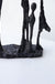 Black Bronze Cast Iron Metal Sculpture Soft Decoration Ornaments