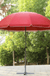 180CM Diameter Outdoor Garden Patio Beach Umbrella Parasol Sun Shade Umbrella UV Sun Protection Shelter