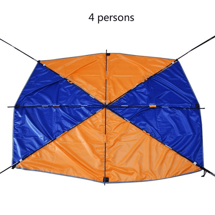 2/3/4 Person Inflatable Boat Dinghy Awning Fishing Shade Cover Sun Canopy Folding Sunshade Tent Rain Shelter Boat Accessories