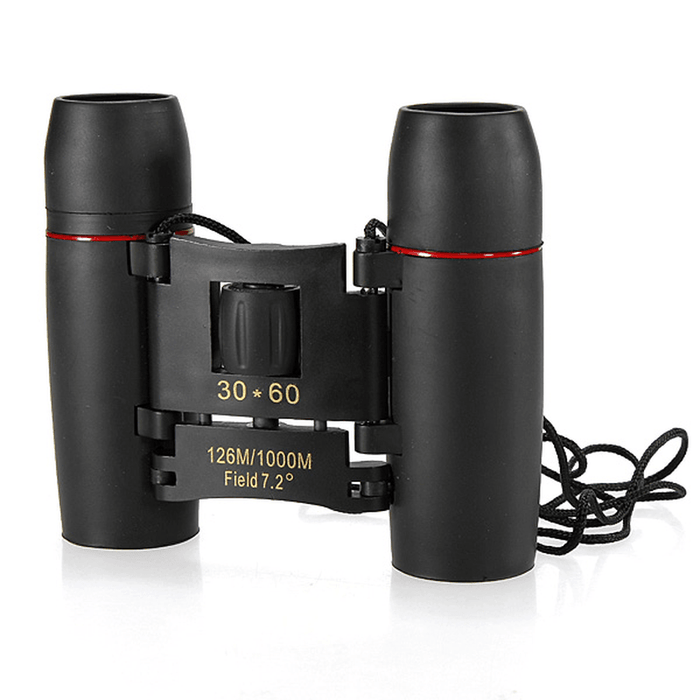 Ipree® 30X60 Folding Binocular HD Red Coated Film Lens Telescope Low Light Level Night Vision 126M/1000M