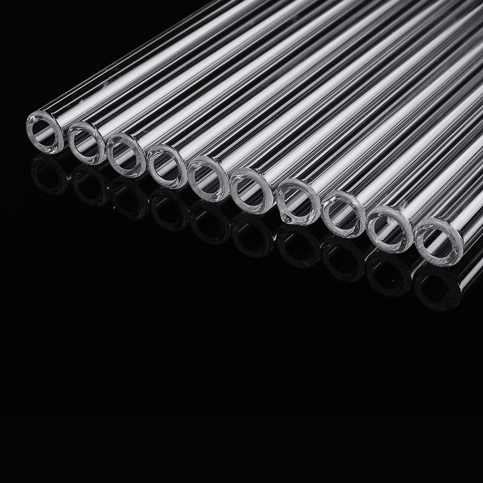 10Pcs 300Mm OD 10Mm 2.2Mm Thick Wall Borosilicate Glass Blowing Tube Lab Tubing