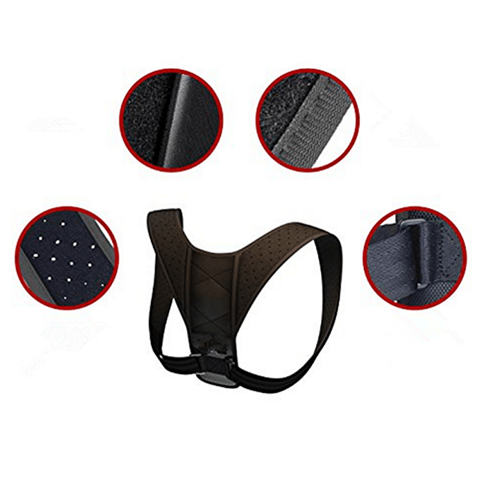 Posture Clavicle Support Corrector Back Straight Shoulders Brace Strap Correct Back Support