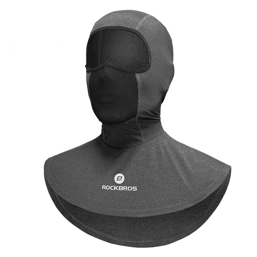 ROCKBROS UV＞50 Sun Protection Ice Silk Breathable Outdoor Cycling Mask Night Riding Reflective Warning