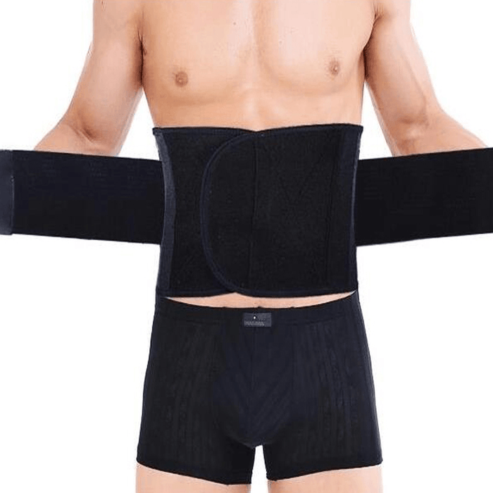 KALOAD Fitness Protection Belt Waist Support Belt Lumbar Back Posture Corrector Stress Relaxation