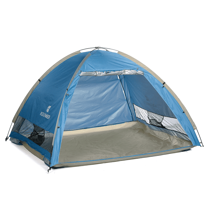 4-5 Persons Automatic Camping Tent UPF 50+ anti UV Beach Tent Sun Shade Canopy Outdoor Travel Fishing