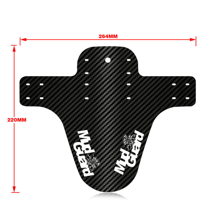 MUDGUARD 1 Pcs Carbon Fiber Bicycle Fenders Bike Front/Rear Mudguard MTB Mountain Bike Mud Guard Cycling Accessories