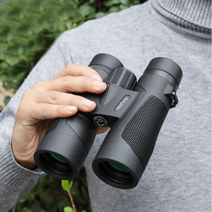 MAIFENG 10X42 Binoculars Military HD High Power Telescope BAK4 Eyepiece Professional Outdoor Hunting Telescopes