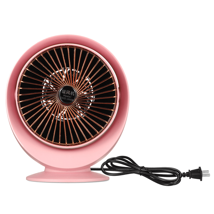 800W Mini Electric Air Heater Portable Space PTC Ceramic Heating Fan Home Office Winter Warmer