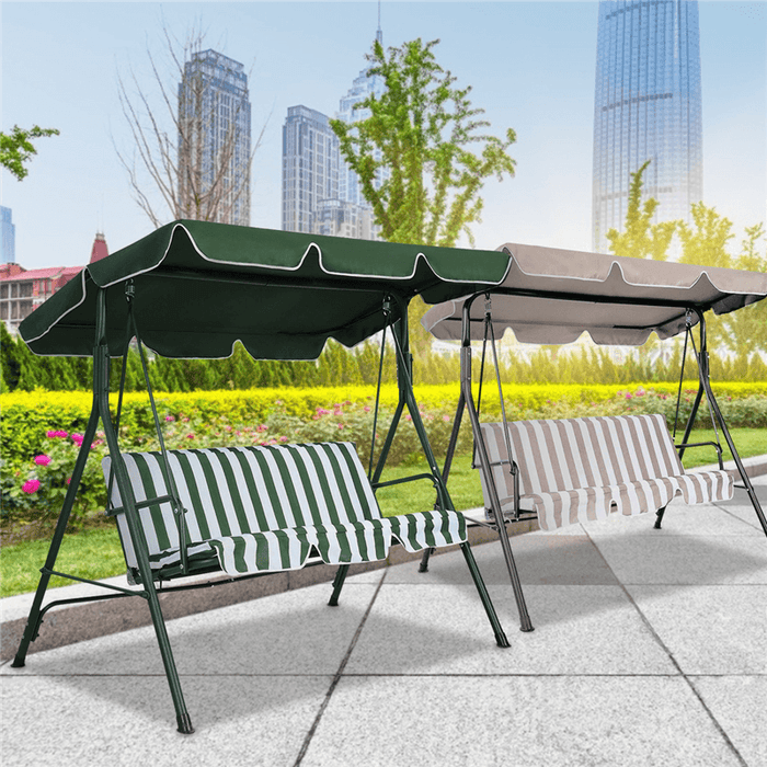 Polyester Swing Chair Canopy Hammock Top Cover Sunshade Waterproof Outdoor Garden Patio