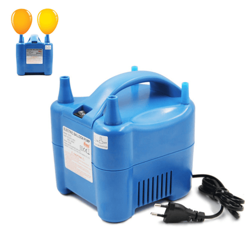 Electric Pump Double Holes AC 220-240V 680W Car Balls Balloon Manual Automatic Inflator Pumps Portable Air Compressor Outdoor