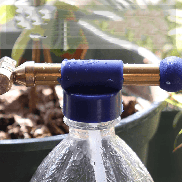 Reciprocating Head Brass Sprayer Airbrush Hand Pressure Sprayer Garden Watering Garden Bottle for Pesticide Irrigation Tools