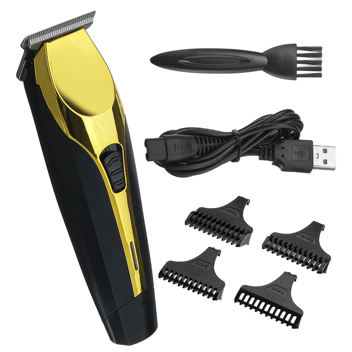 8 in 1 Multifunctional Electric Hair Clipper Rechargeable Hair Trimmer Stainless Steel Shaving Beard Rechargeable Razor with Adjustable Blade