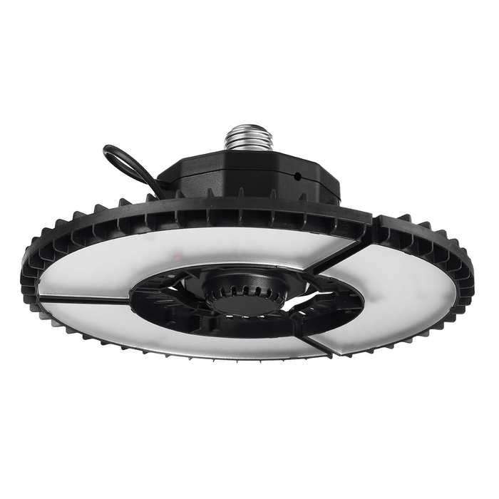 45W/60W Foldable Camping Light LED High Bay Light UFO Garage Ceiling Light Warehouse Light for Garage Utility Room Parking Area