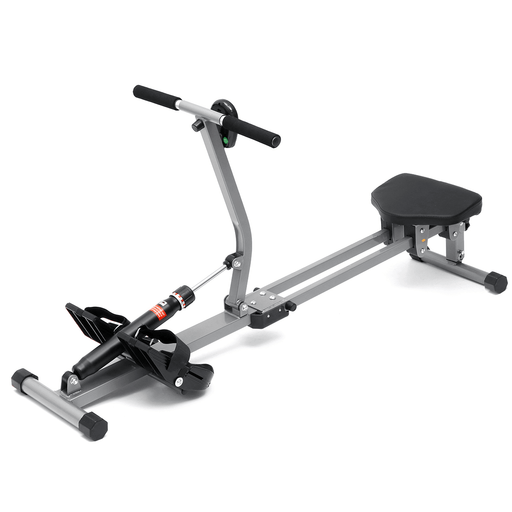 LED Display Foldable Rowing Machine 3-Level Adjustment Supine Board Body Fitness Home Gym Exercise Equipment