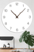 Emoyo ECY063 Digital Wall Clock Creative Wall Decoration Clock for Home Office Decorations