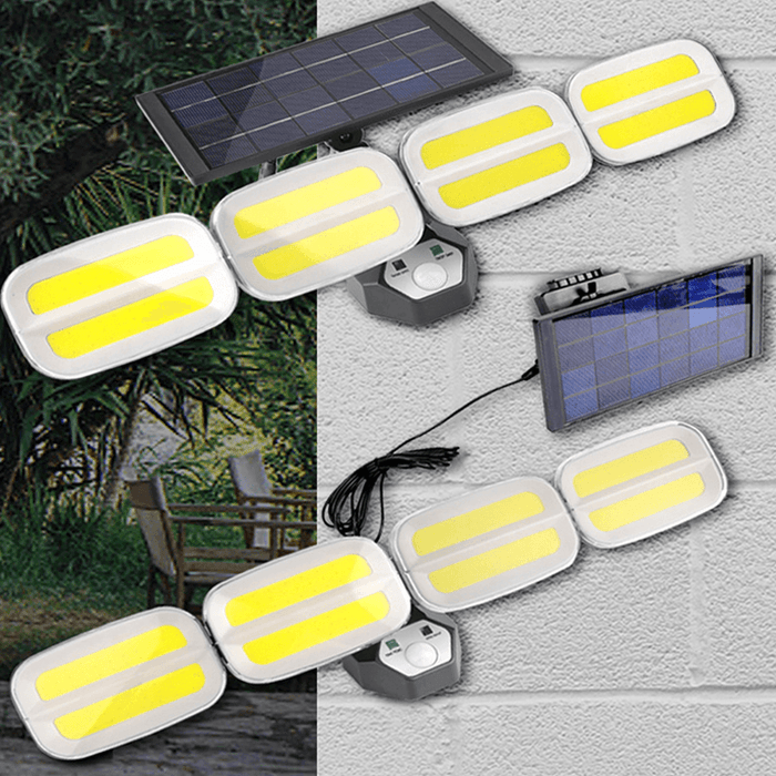 Ipree® 40W LED Solar Lights with Remote Control High Power Induction COB Throw Light Wall Hanging Lights Outdoor Camping Garden Street Lights Lighting