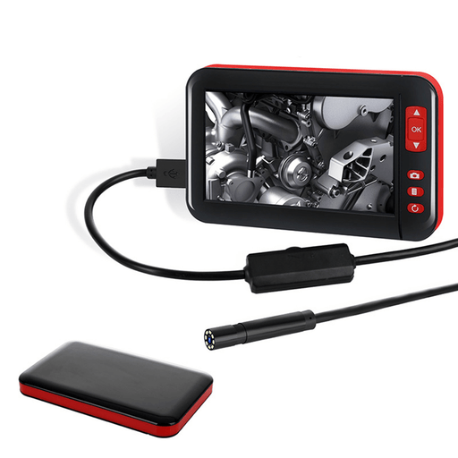 4.3 Inch Mini Endo-Scope Camera 1080P USB Cable Inspection Camcorder for Auto Repair Industrial Flexible Micro Cam