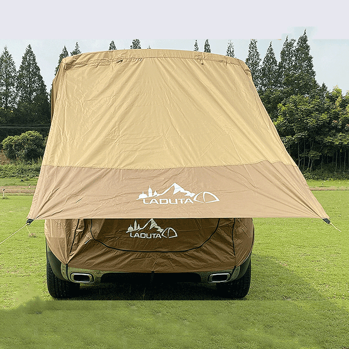 Ipree® Car Trunk Tent Sunshade Rainproof for Self-Driving Tour Barbecue Outdoor Mobile Tent