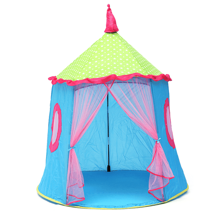 137 X 140CM Portable Princess Tent Indoor Outdoor Children Toy Mini Wigwam